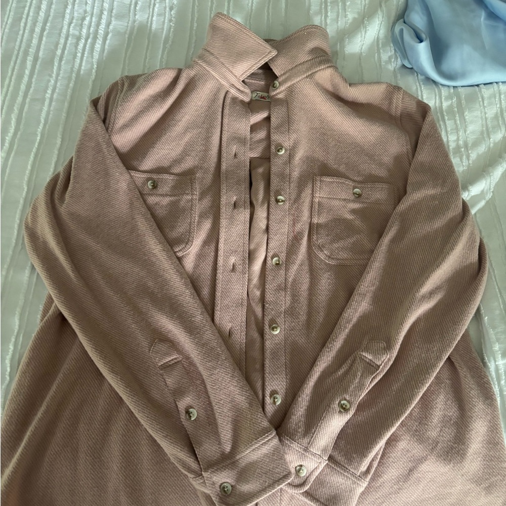 Faherty Women’s Button Down Shirt Jacket